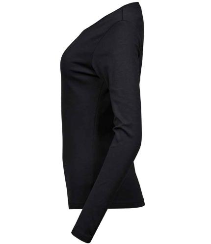 Tee Jays Ladies Long Sleeve Interlock T-Shirt 1