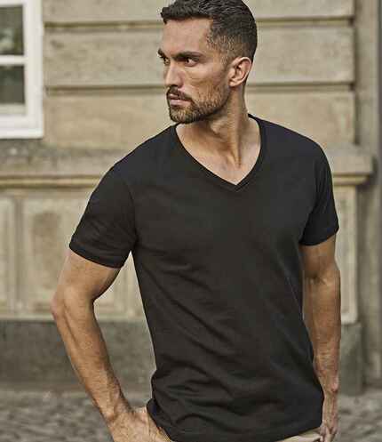 Tee Jays V Neck Sof T-Shirt 3