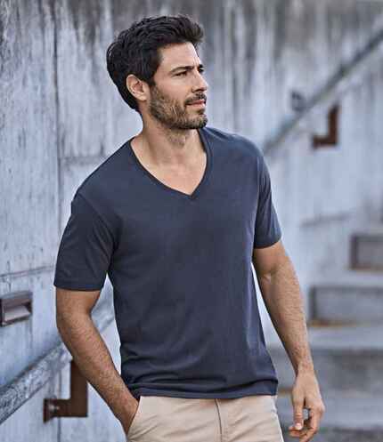 Tee Jays V Neck Sof T-Shirt 3