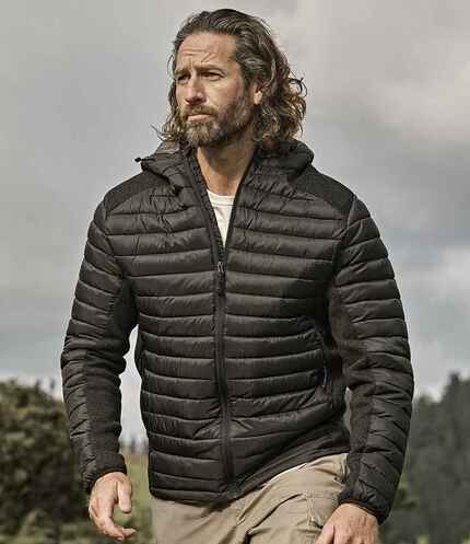 Tee Jays Crossover Hooded Padded Outdoor Jacket 7