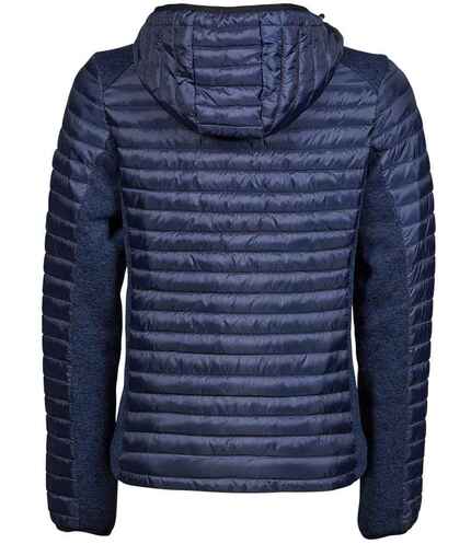 Tee Jays Ladies Crossover Hooded Padded Outdoor Jacket 6