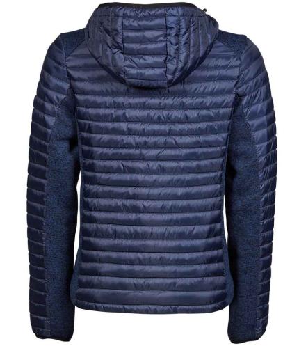 Tee Jays Ladies Crossover Hooded Padded Outdoor Jacket 5