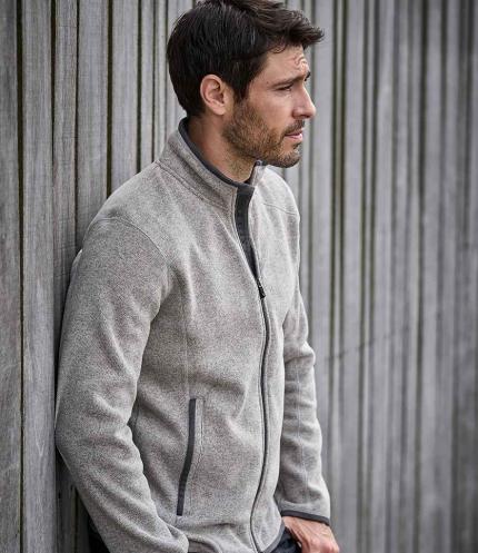 Tee Jays Knitted Outdoor Fleece Jacket 2