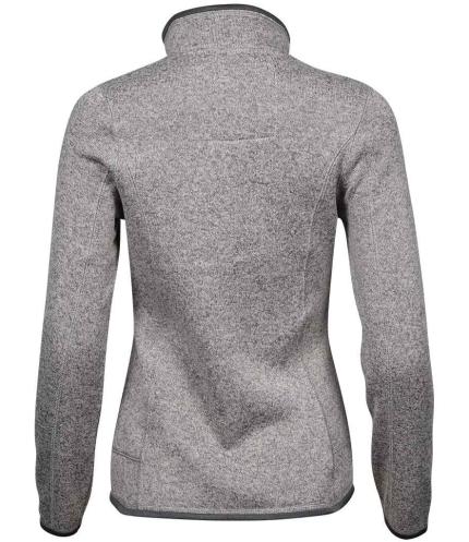 Tee Jays Ladies Knitted Outdoor Fleece Jacket 2