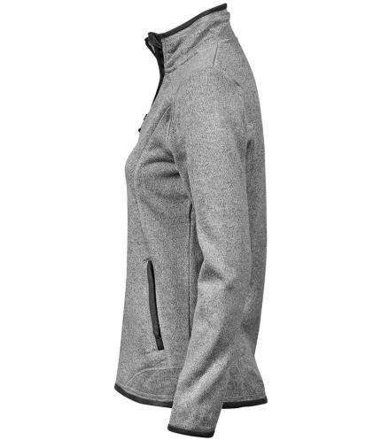 Tee Jays Ladies Knitted Outdoor Fleece Jacket 1