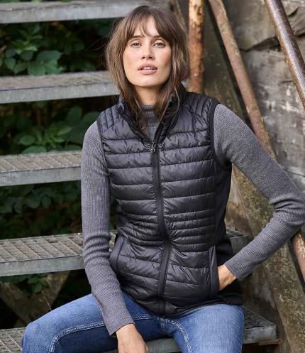 Tee Jays Ladies Crossover Padded Bodywarmer 3