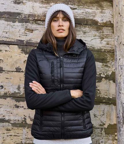 Tee Jays Ladies Crossover Hooded Jacket 3