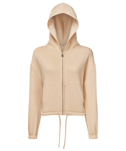 TriDri Women's recycled drawstring full-zip hoodie