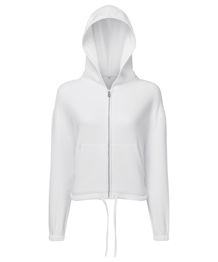 TriDri Women's recycled drawstring full-zip hoodie