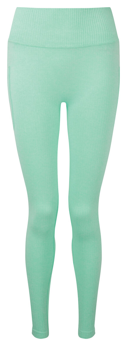 TriDri Women's ribbed seamless 3D fit multi-sport leggings