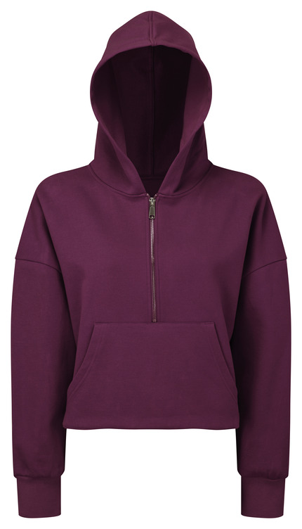 TriDri Women's 1/2 Zip Hoodie