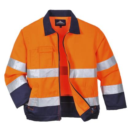 Portwest
 Madrid Hi-Vis Contrast Bomber Jacket 0