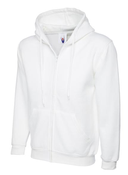 Uneek Adults Classic Full Zip Hooded Sweatshirt