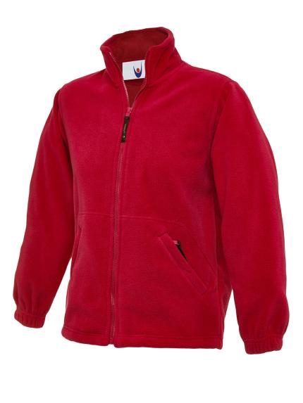 Uneek Childrens Full Zip Fleece Jacket 0