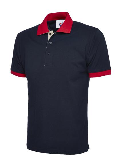 Uneek Contrast Polo Shirt