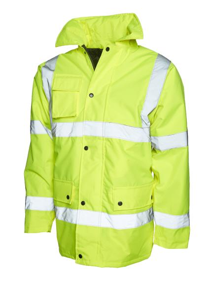 Uneek Hi Vis Road Safety Jacket