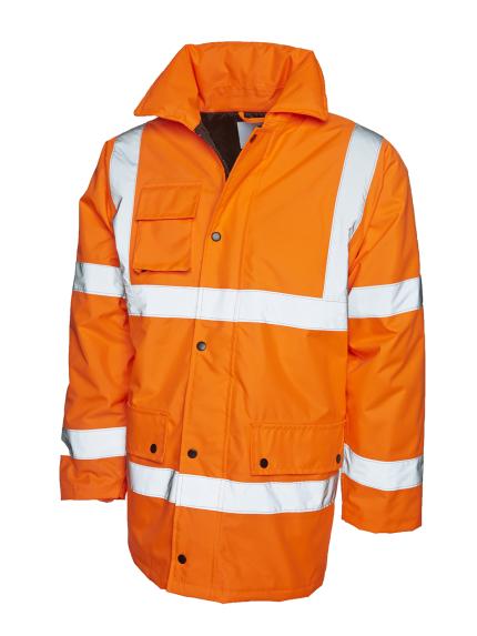 Uneek Hi Vis Road Safety Jacket