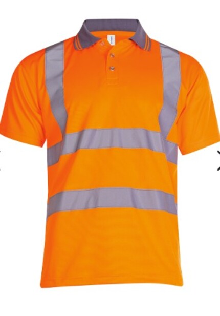 Uneek Hi Vis Short Sleeve Polo Shirt 0