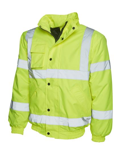 Uneek High Visibility Bomber Jacket