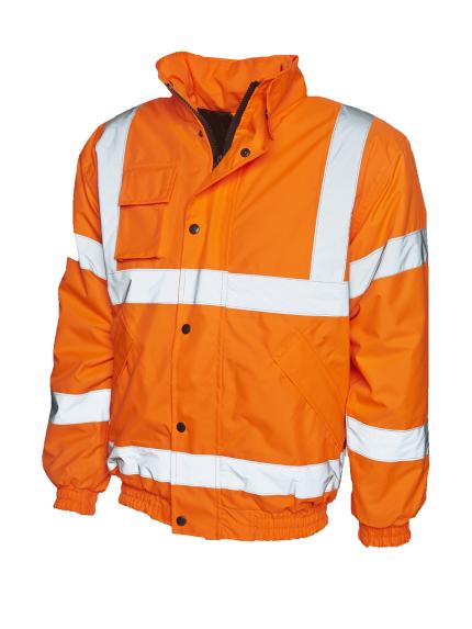 Uneek High Visibility Bomber Jacket