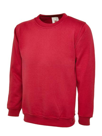 Uneek Ladies Deluxe Crew Neck Sweatshirt