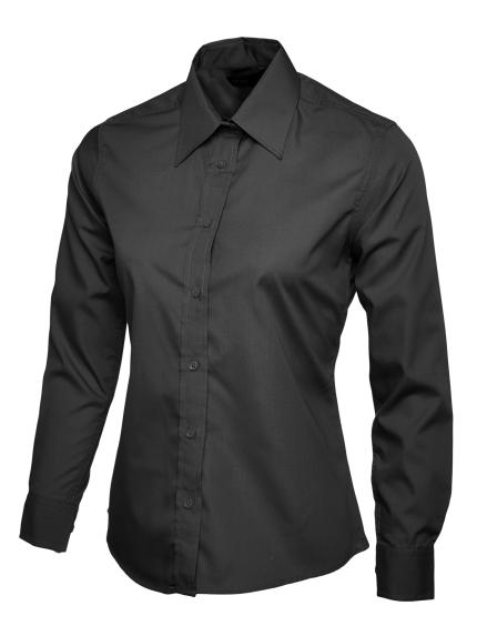 Uneek Ladies Poplin Full Sleeve Shirt