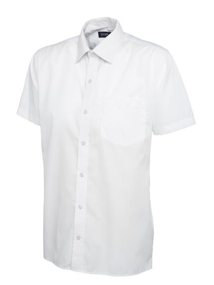 Uneek Mens Poplin Half Sleeve Shirt