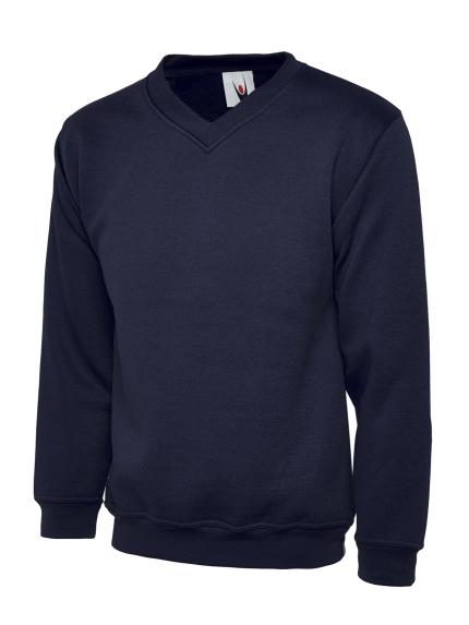 Uneek Classic V-Neck Sweatshirt