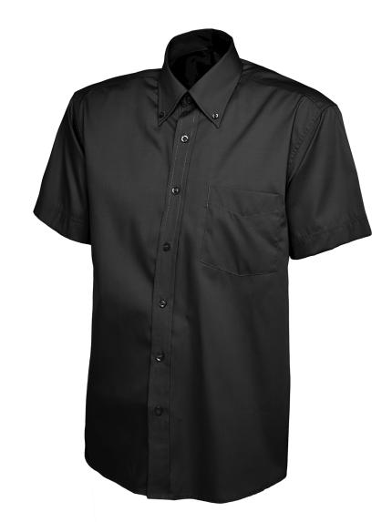 Uneek Mens Pinpoint Short Sleeve Oxford Shirt