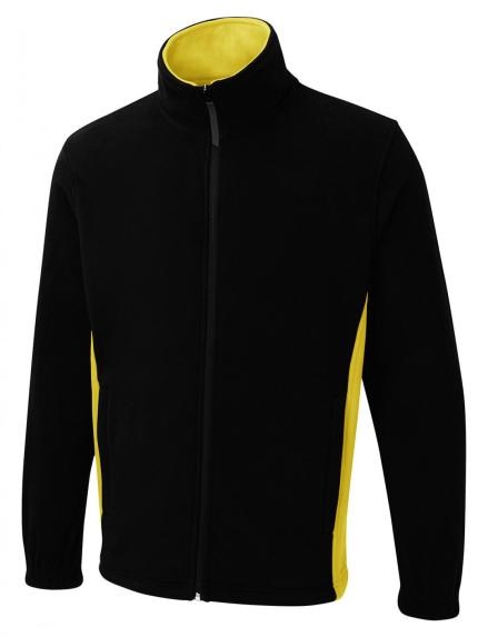 Uneek Two Tone Full Zip Fleece Jacket 0