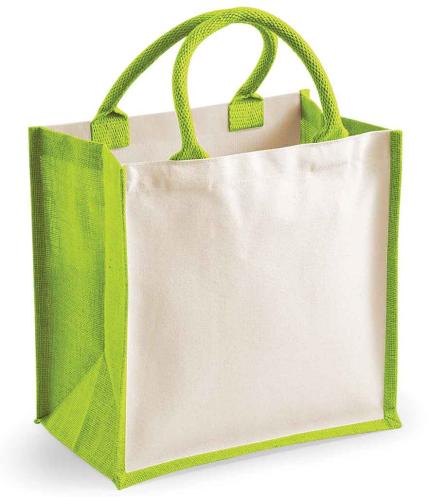 Westford Mill Printers Midi Jute Tote Bag