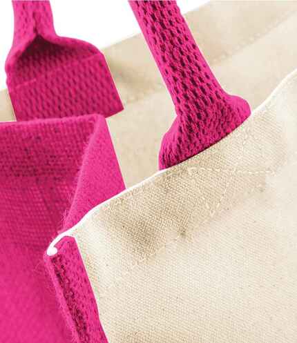 Westford Mill Printers Midi Jute Tote Bag 1
