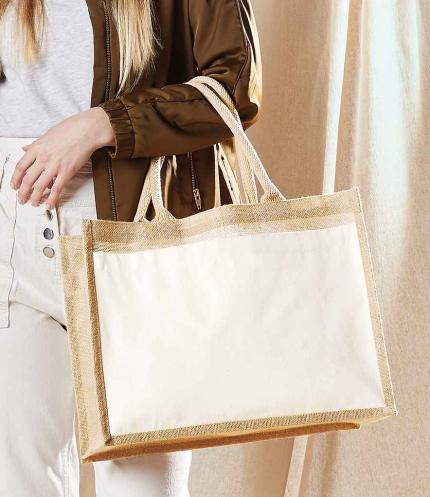 Westford Mill Pocket Jute Shopper 1