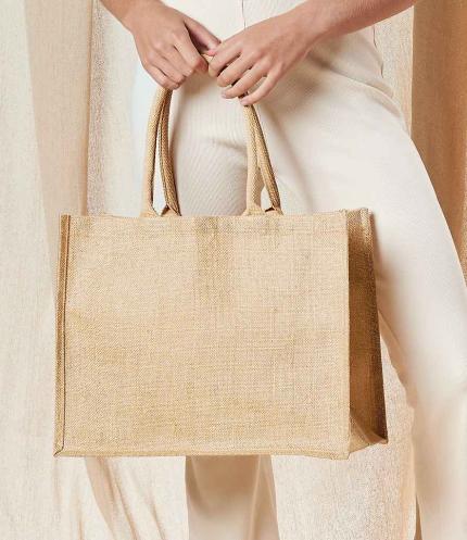 Westford Mill Shimmer Jute Shopper 1