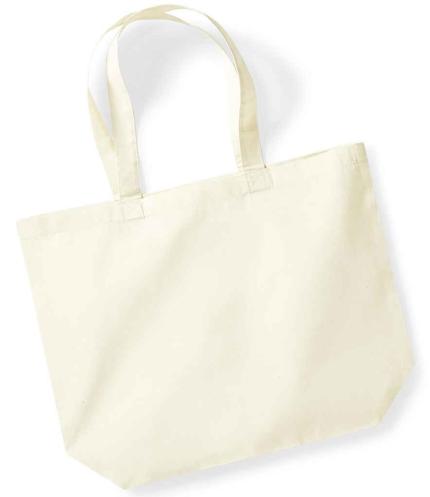 Westford Mill Recycled Cotton Maxi Tote Bag 1