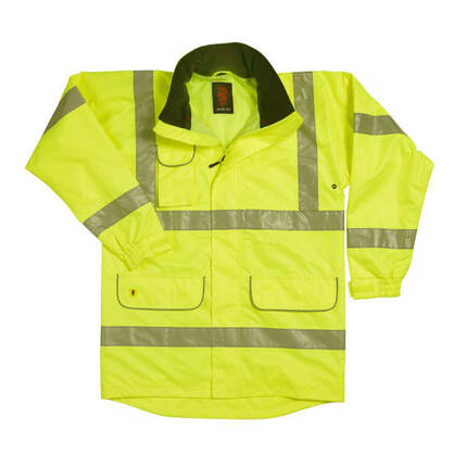 Warrior Hi Vis Breathable Jacket 0