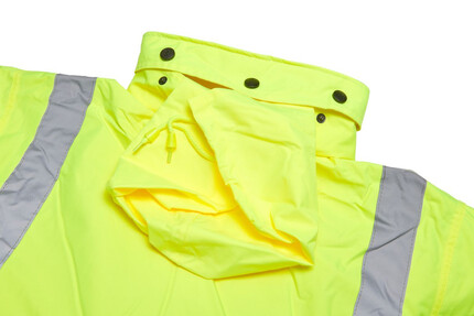 Warrior Hi-Vis Fleece Lined Bomber Jacket 2