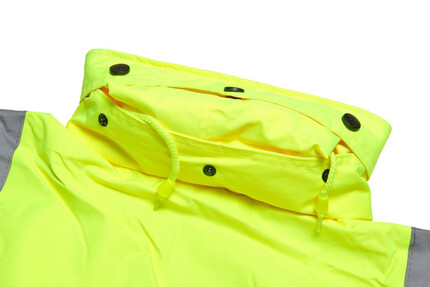 Warrior Hi-Vis Fleece Lined Bomber Jacket 3