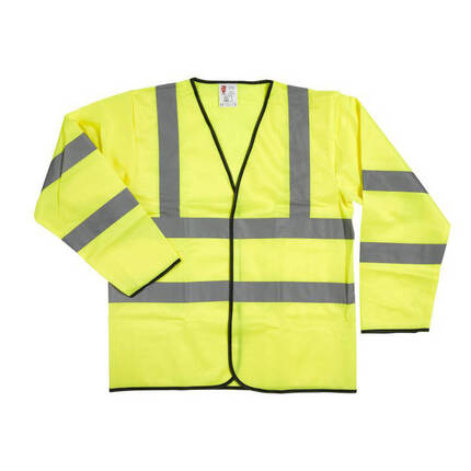 Warrior Hi Vis Long Sleeve Waistcoat 0