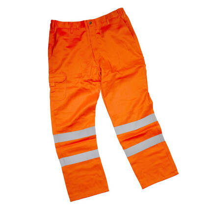 Warrior Hi Vis Polycotton Trouser