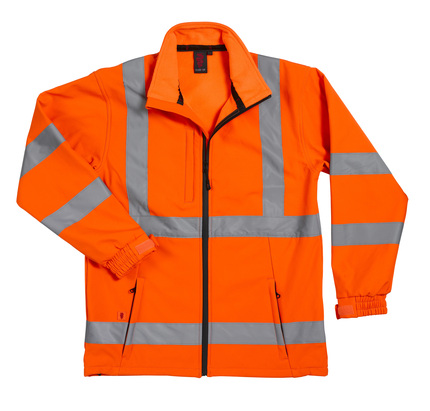 Warrior Hi-Vis Soft Shell Jacket 0