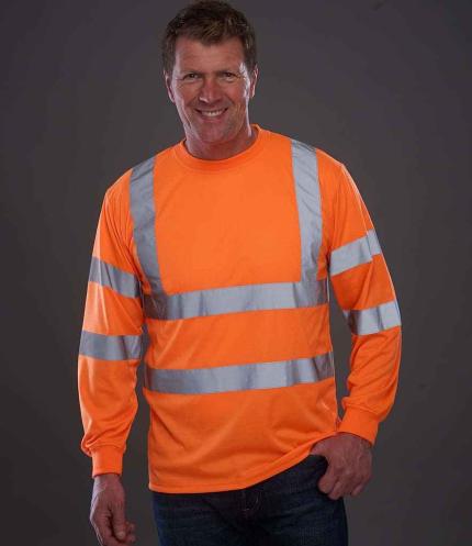 Yoko Hi-Vis Long Sleeve T-Shirt 1