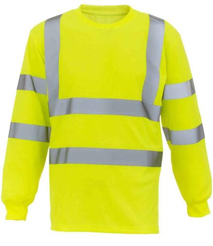 Yoko Hi-Vis Long Sleeve T-Shirt