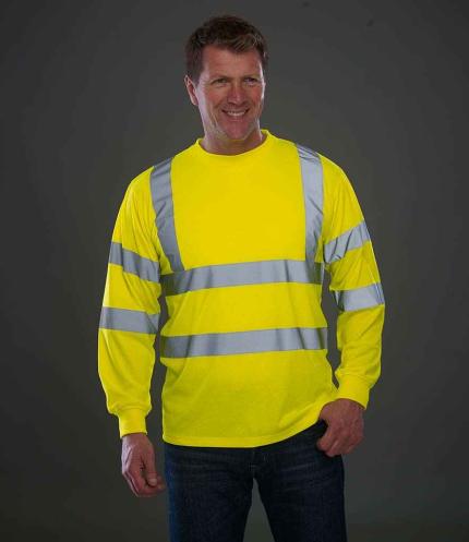 Yoko Hi-Vis Long Sleeve T-Shirt 2