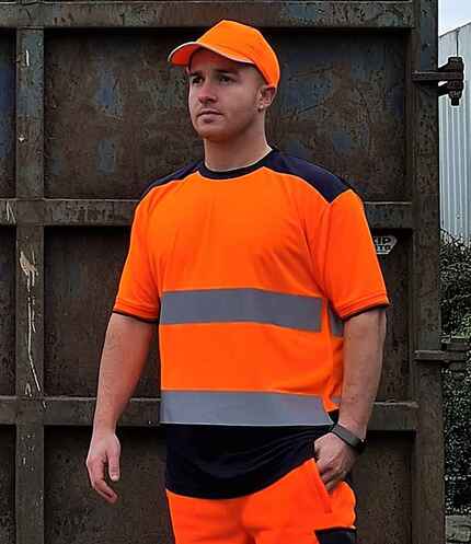 Yoko Hi-Vis Two Tone T-Shirt 2