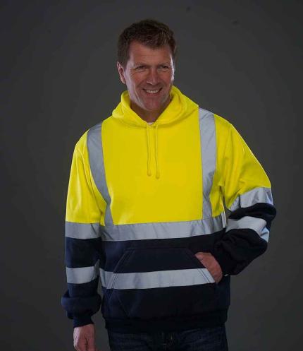Yoko Hi-Vis Pull Over Hoodie 2