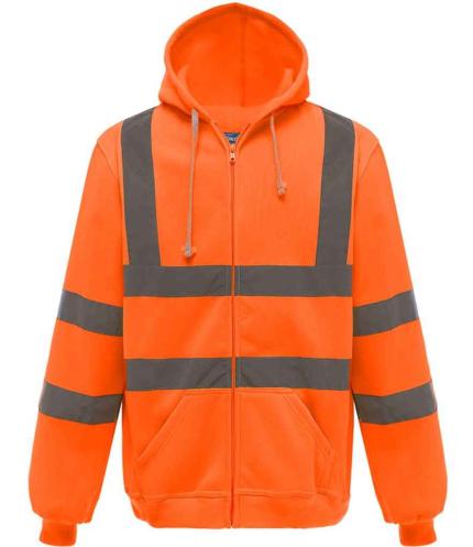 Yoko Hi-Vis Zip Hoodie