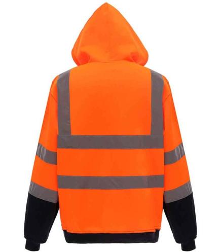 Yoko Hi-Vis Zip Hoodie 1