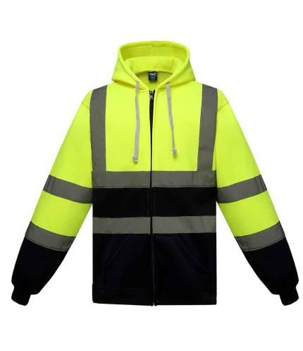 Yoko Hi-Vis Zip Hoodie