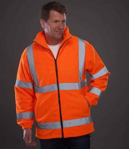 Yoko Hi-Vis Heavyweight Fleece Jacket 1